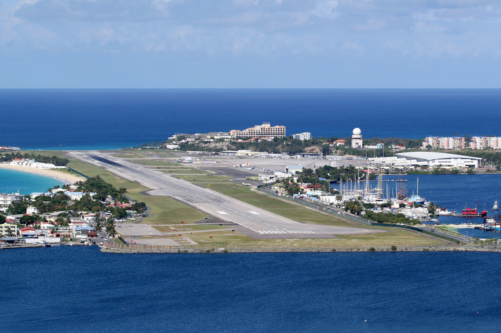 Sint Maarten St. Martin Airport Caribbean