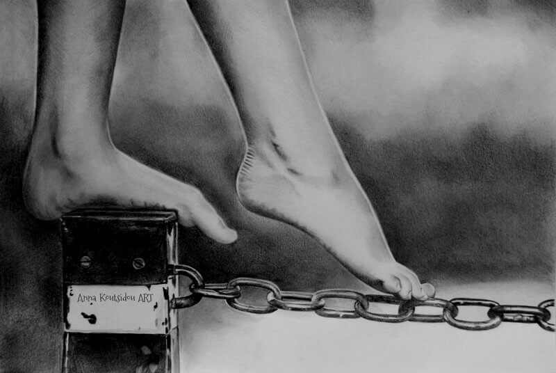 20 Mind Blowing Pencil Drawings By Greek Artist That Illustrate The Beauty Of Love Dreaming While Awake
