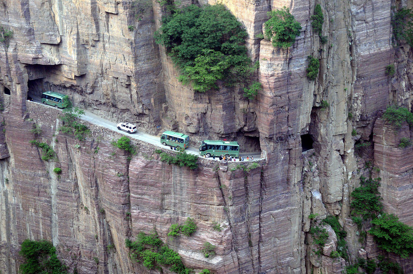 Guoliang Tunnel Road China
