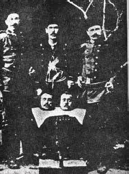 The Recognition Of The Genocides As The Beginning Of Justice Against The Crimes Against Humanity And Barbarity   Turkish Soldiers Posing Proudly With Heads Of Their Victims.