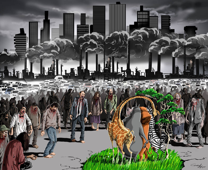 13 Powerful Illustrations Reveal Everything That Is Wrong With The World Today The Last Oasis