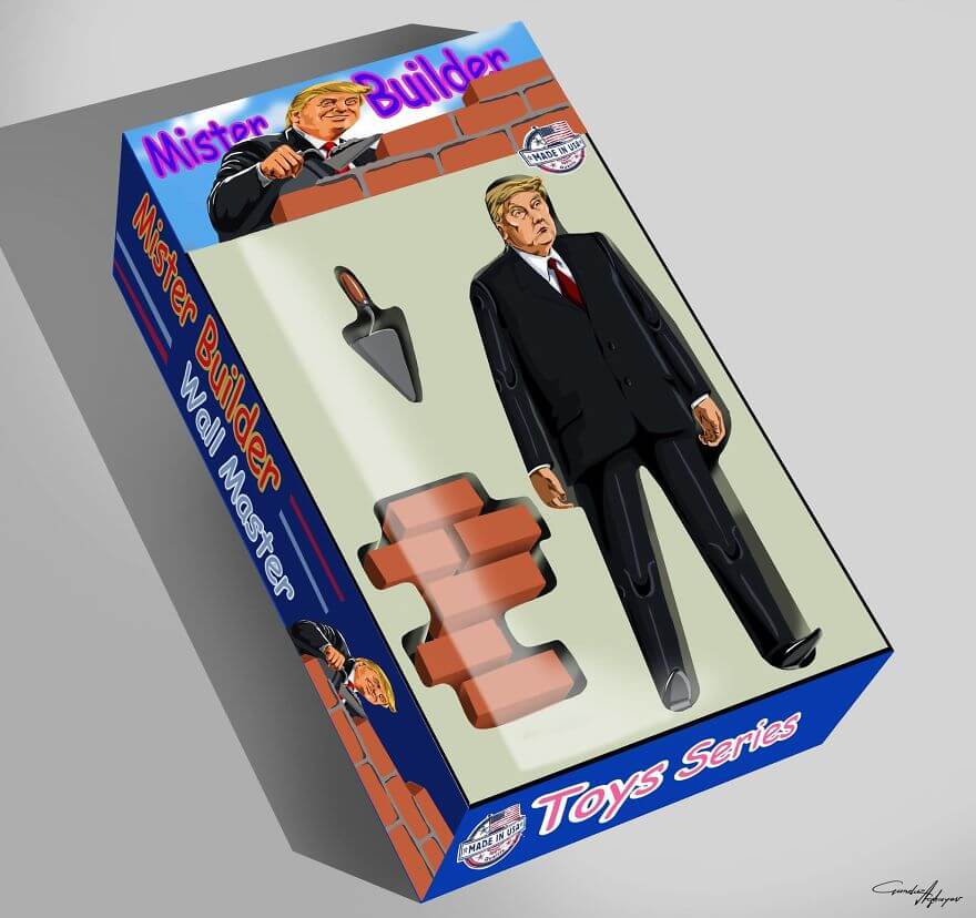 13 Powerful Illustrations Reveal Everything That Is Wrong With The World Today Trump's Toy