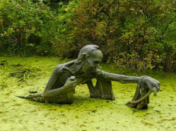30 Of The World's Most Incredible Sculptures That Took Our Breath Away   Swamp Sculpture, Eastern Ireland