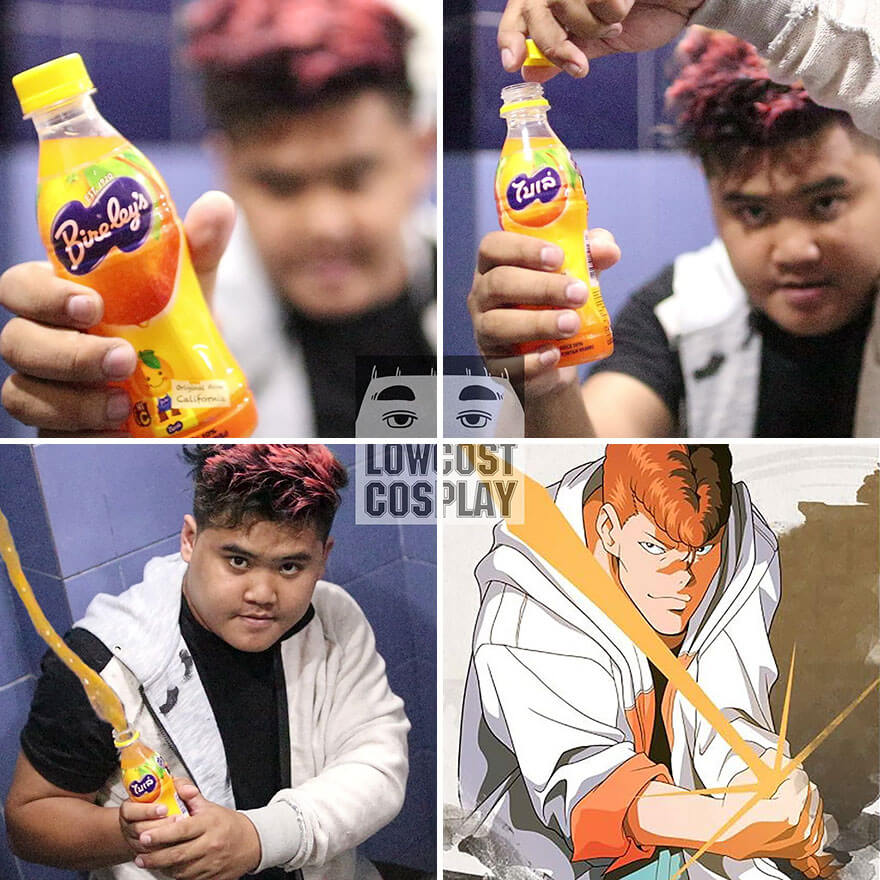 32 Hilarious Pictures Of Cosplay Guy Using Creative Low Cost Costumes 23