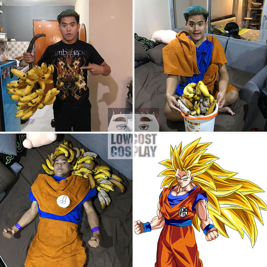 32 Hilarious Pictures Of Cosplay Guy Using Creative Low Cost Costumes 32