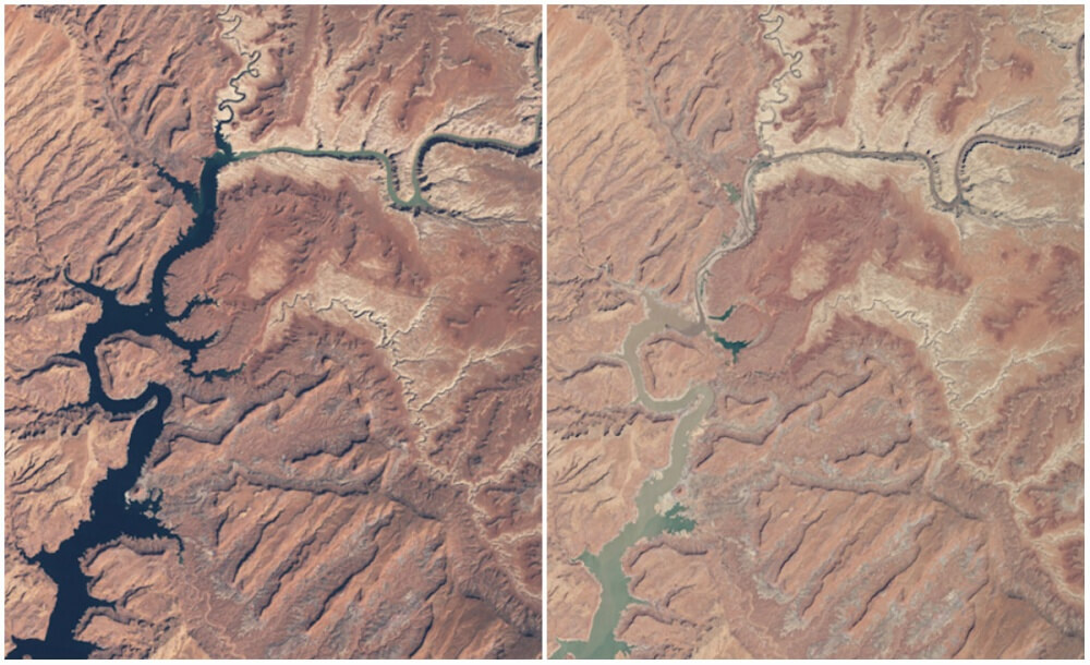 16 Then And Now Photos By NASA That Depict Incredible Changes In The World 5
