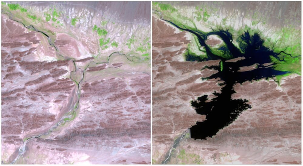 16 Then And Now Photos By NASA That Depict Incredible Changes In The World 9