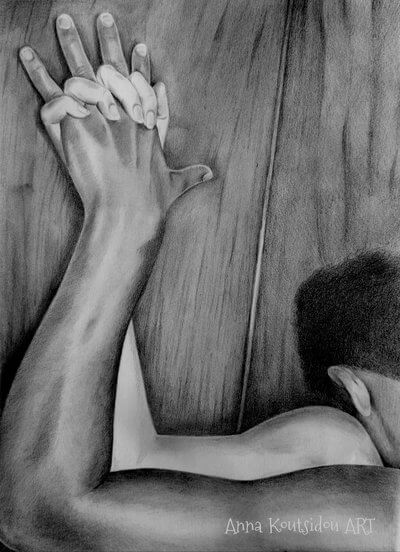 20 Mind Blowing Pencil Drawings By Greek Artist That Illustrate The Beauty Of Love Feel Your Body Against Mine Baby