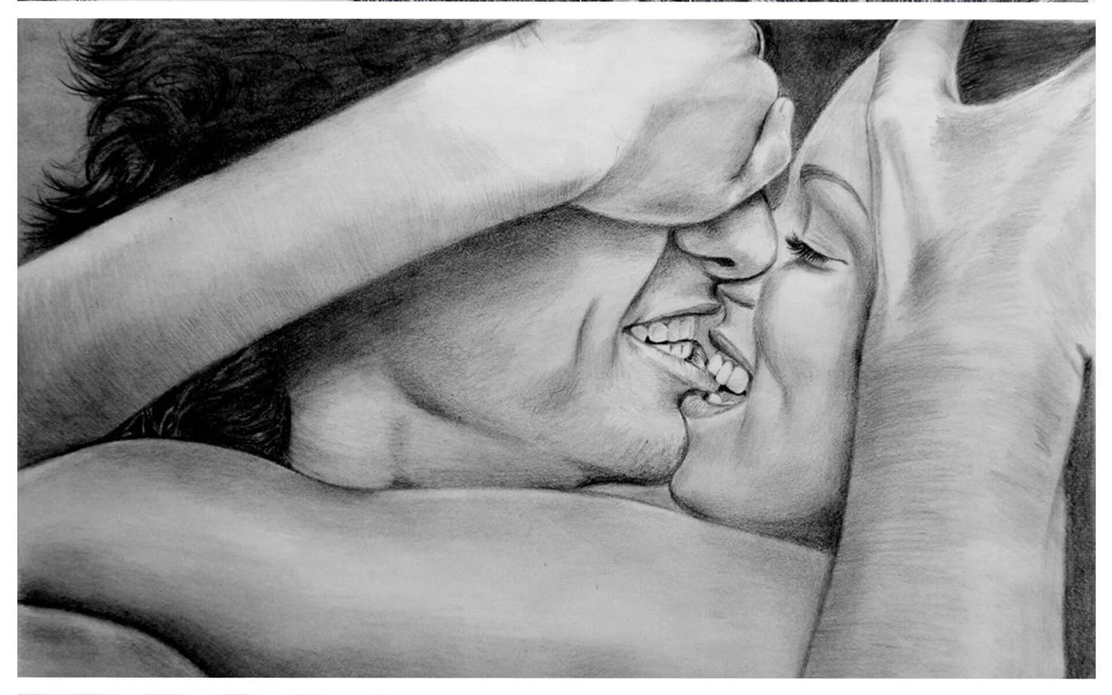 20 Mind Blowing Pencil Drawings By Greek Artist That Illustrate The Beauty Of Love I Fall In Love With Your Smile All The Time