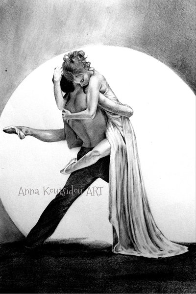20 Mind Blowing Pencil Drawings By Greek Artist That Illustrate The Beauty Of Love Lets Dance To The Moon Love