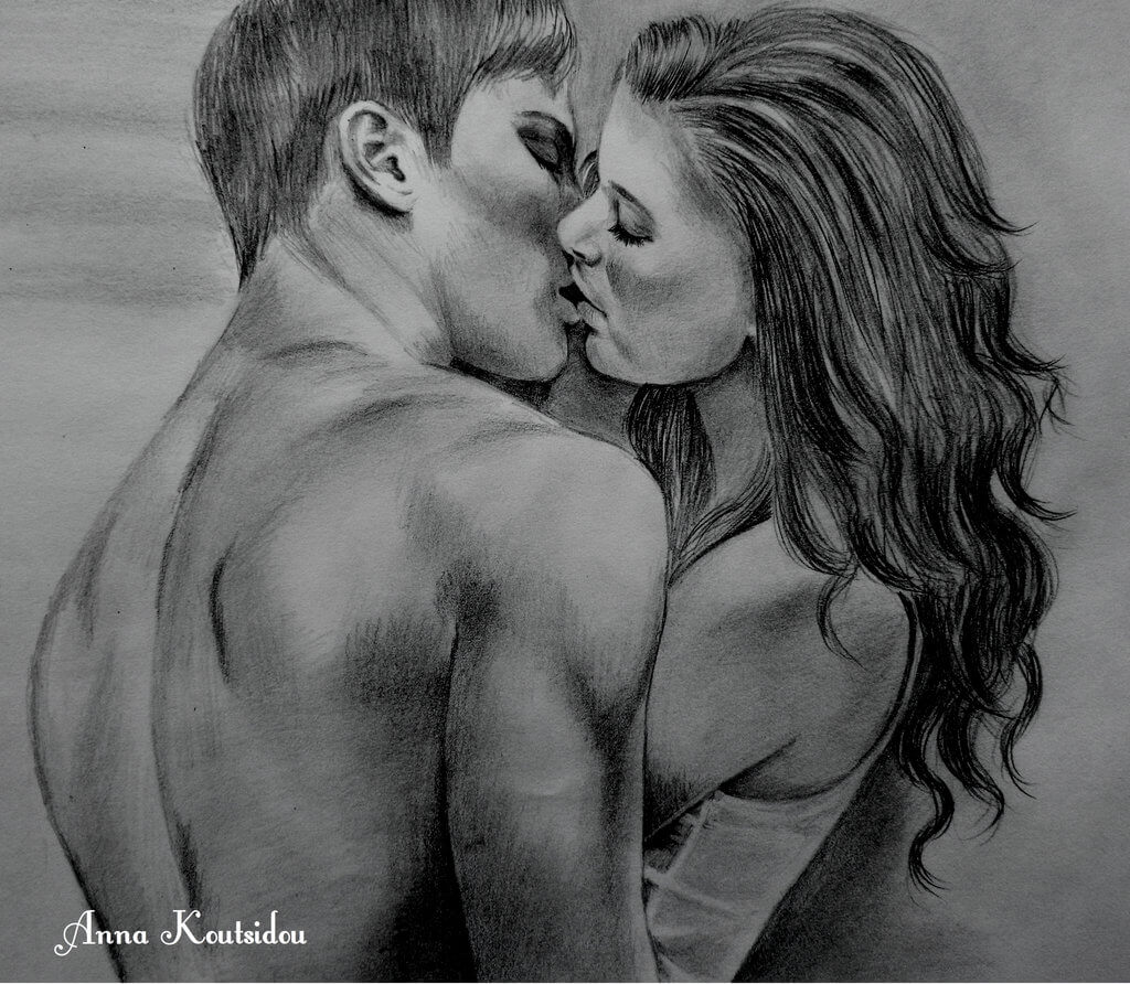 20 Mind Blowing Pencil Drawings By Greek Artist That Illustrate The Beauty Of Love Love Without Trust Is Just A Word