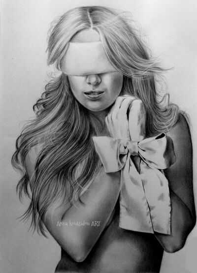 20 Mind Blowing Pencil Drawings By Greek Artist That Illustrate The Beauty Of Love Trust Is So Delicate