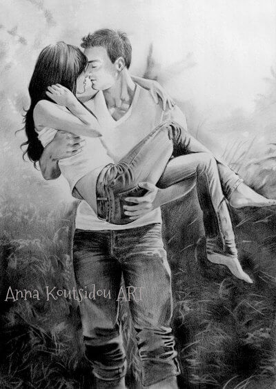 20 Mind Blowing Pencil Drawings By Greek Artist That Illustrate The Beauty Of Love You'll Always Be Mine