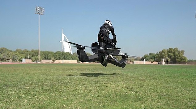 Dubai Police Flying Motorbike 3