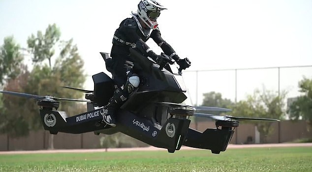 Dubai Police Flying Motorbike 4