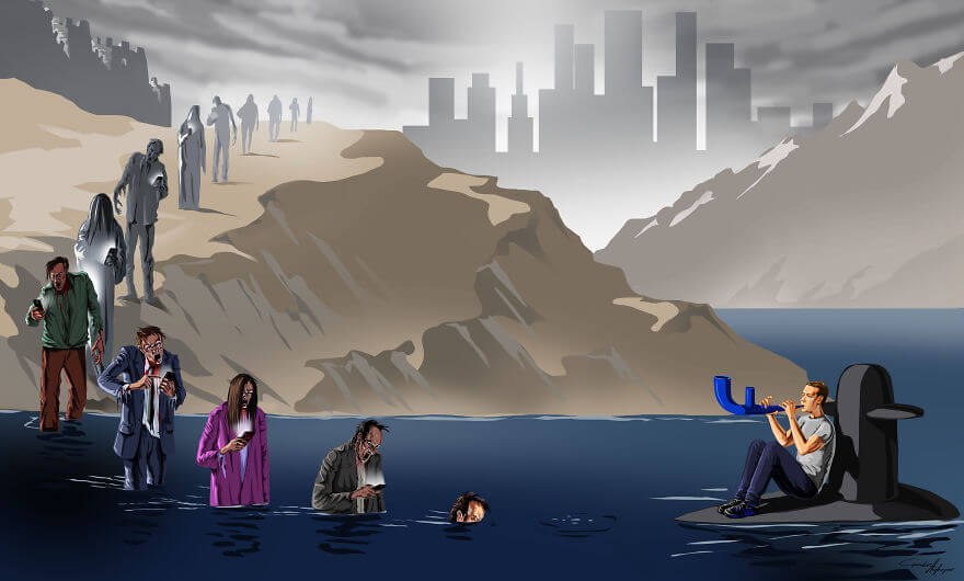 13 Powerful Illustrations Reveal Everything That Is Wrong With The World Today Miracle Travel