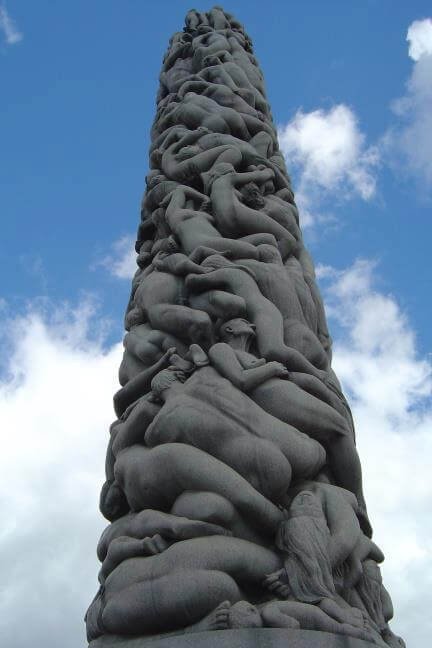 30 Of The World's Most Incredible Sculptures That Took Our Breath Away   Vigeland Sculpture Park, Oslo Norway