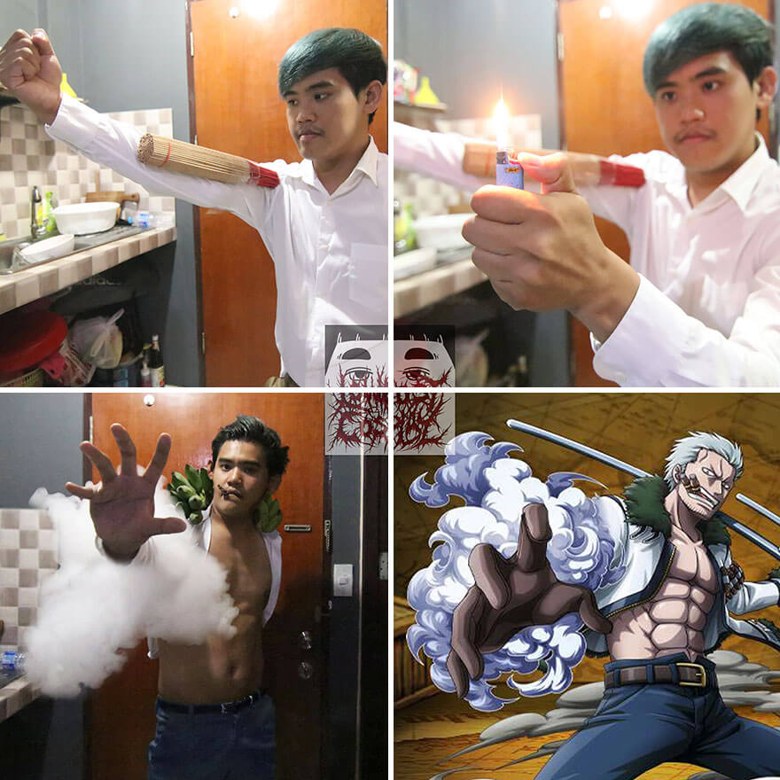 32 Hilarious Pictures Of Cosplay Guy Using Creative Low Cost Costumes 21