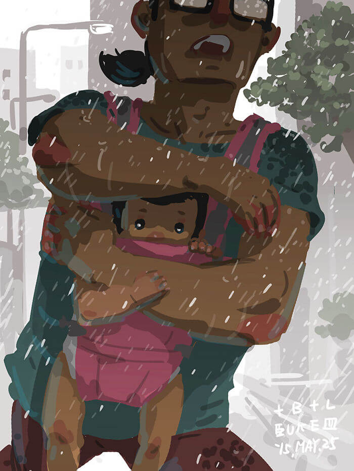 38 Heart Melting Pictures Show What It's Like To Be A Single Dad 10