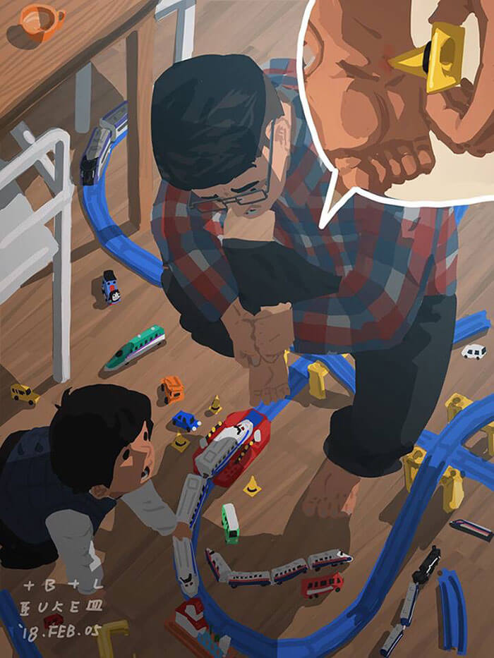 38 Heart Melting Pictures Show What It's Like To Be A Single Dad 11