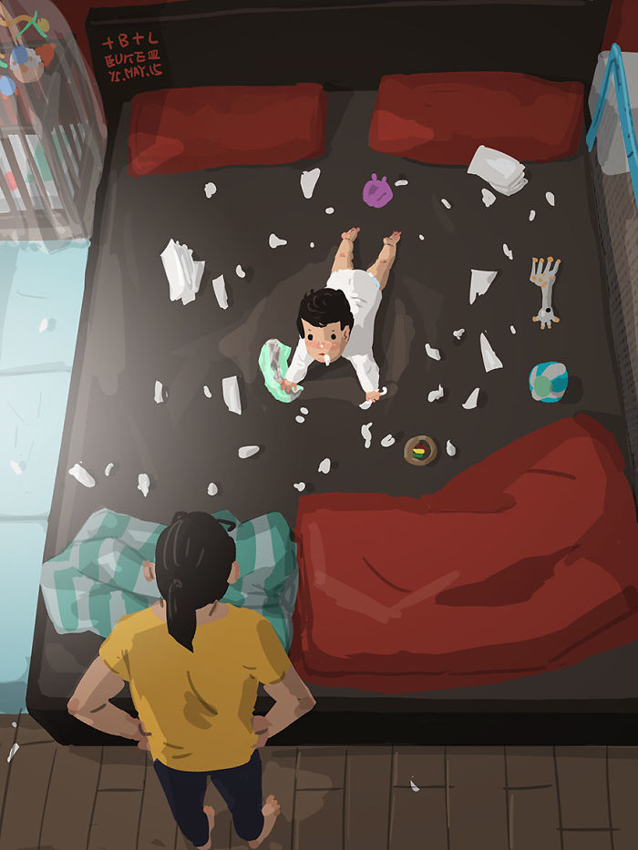 38 Heart Melting Pictures Show What It's Like To Be A Single Dad 20
