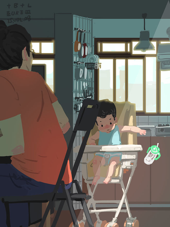 38 Heart Melting Pictures Show What It's Like To Be A Single Dad 35