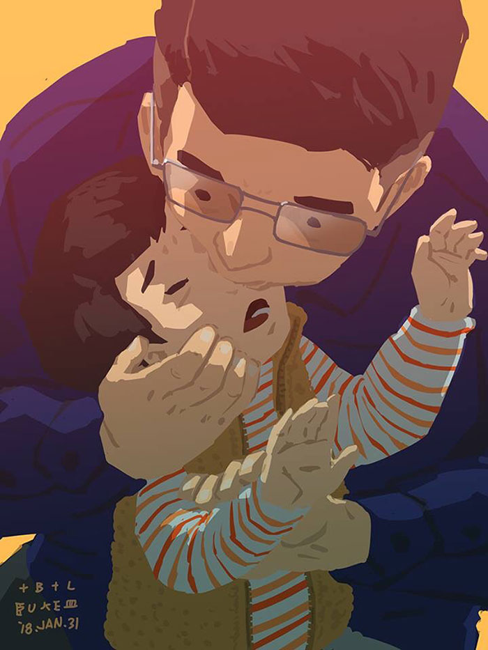 38 Heart Melting Pictures Show What It's Like To Be A Single Dad 39