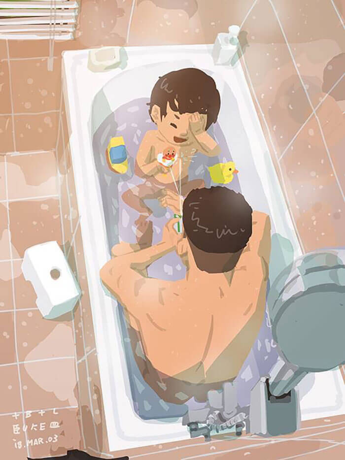 38 Heart Melting Pictures Show What It's Like To Be A Single Dad 4