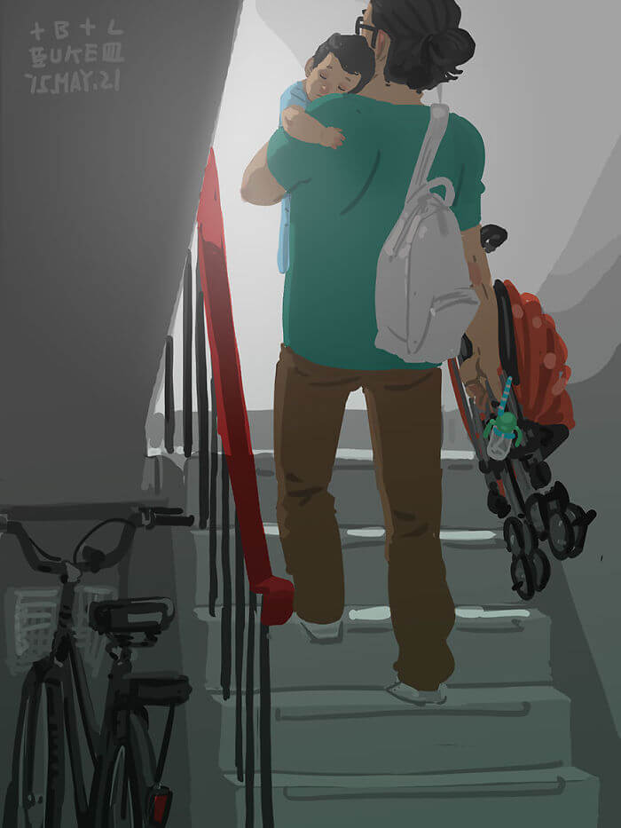 38 Heart Melting Pictures Show What It's Like To Be A Single Dad 5