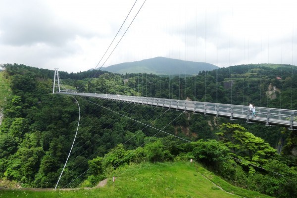 Kokonoe Yume Grand Suspension Bridge Oita Japan 1