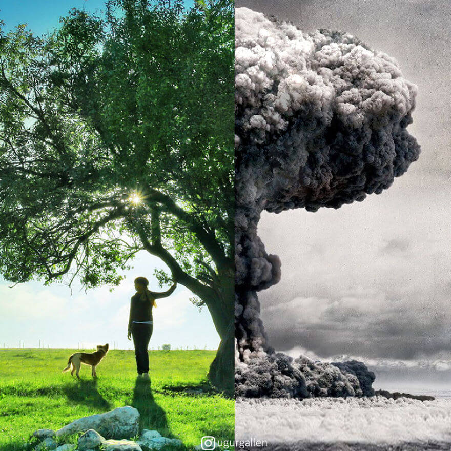 Powerful Pictures Show The Shocking Contrast Between The Two Worlds On Our Planet 4