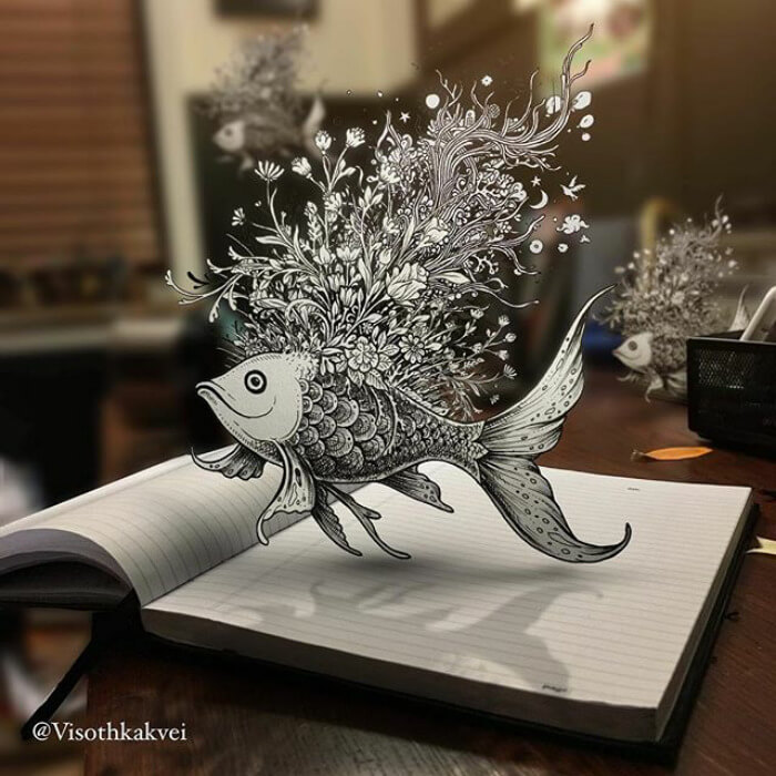 Incredible Illustrations By Cambodian Artist That Will Leave You Speechless (10)