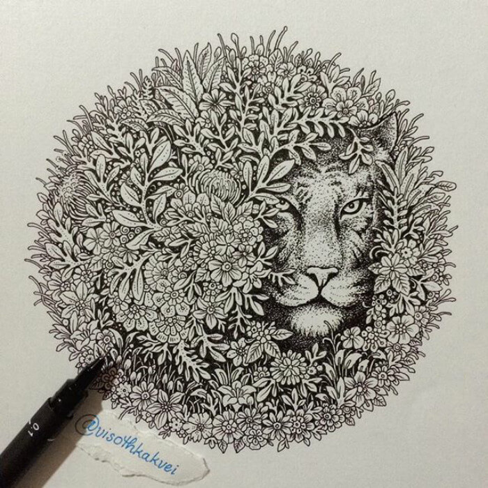 Incredible Illustrations By Cambodian Artist That Will Leave You Speechless (18)