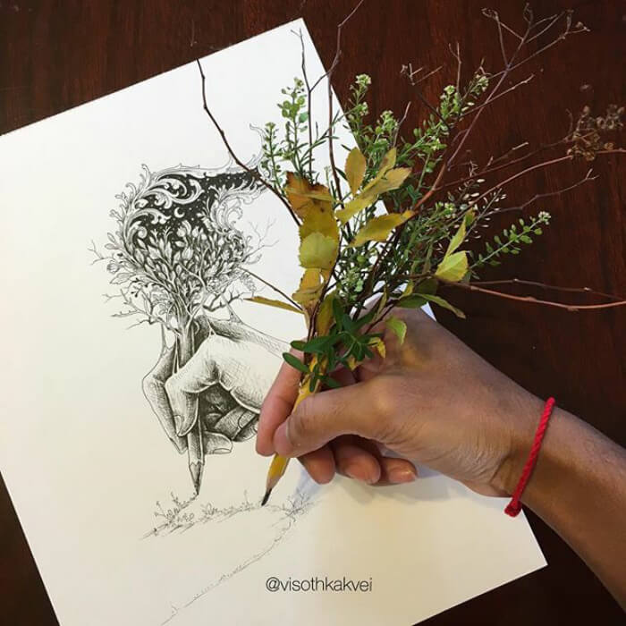 Incredible Illustrations By Cambodian Artist That Will Leave You Speechless (8)
