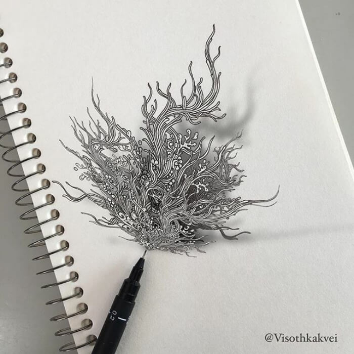 Incredible Illustrations By Cambodian Artist That Will Leave You Speechless (9)