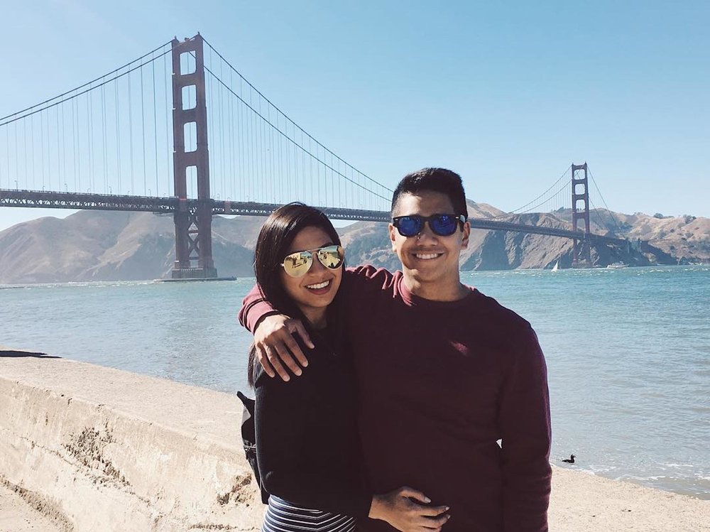 Roxci Vergs Couple San Francisco Golden Gate