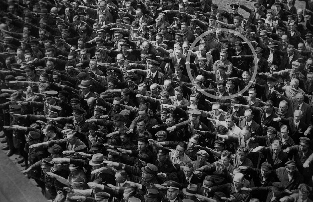 August Landmesser Almanya 1936