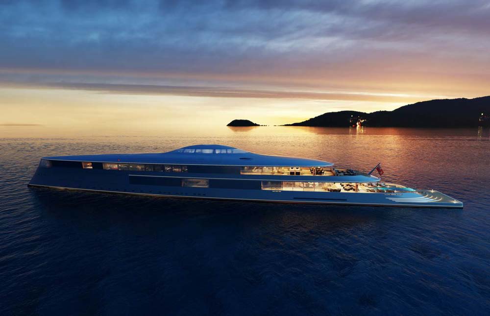 Sinot Aqua 112m Hydrogen Superyacht 5
