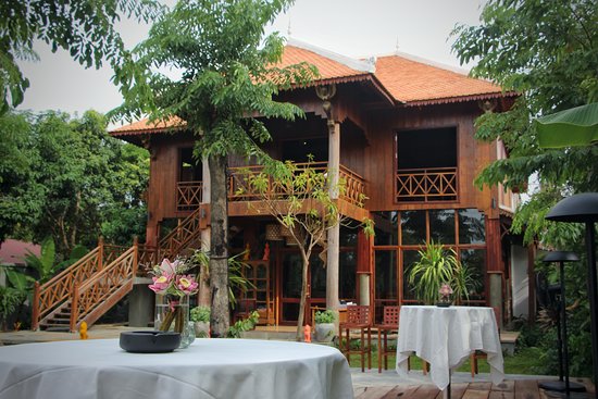 A Traditional Khmer Building