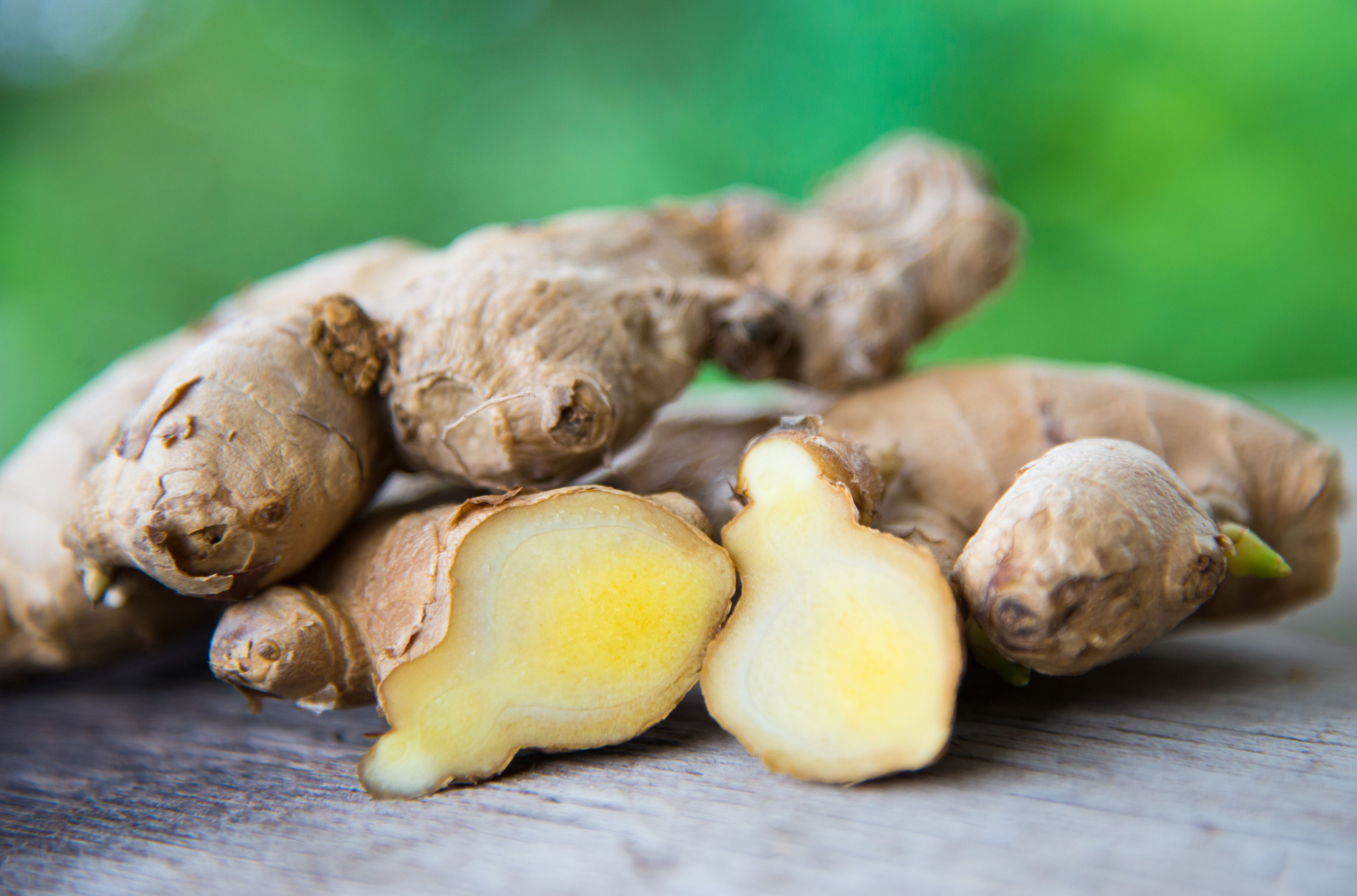 Ginger On Wood Texture Royalty Free Image 801035860 1532725625
