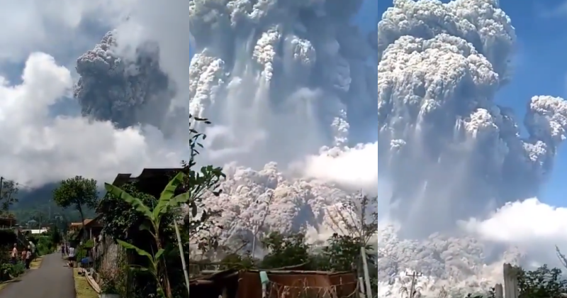 Indonesias Mount Merapi Erupts For The Second Time In A Month World Of Buzz