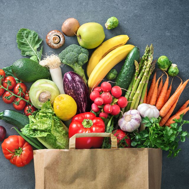Shopping Bag Full Of Fresh Vegetables And Fruits Royalty Free Image 1128687123 1564523576