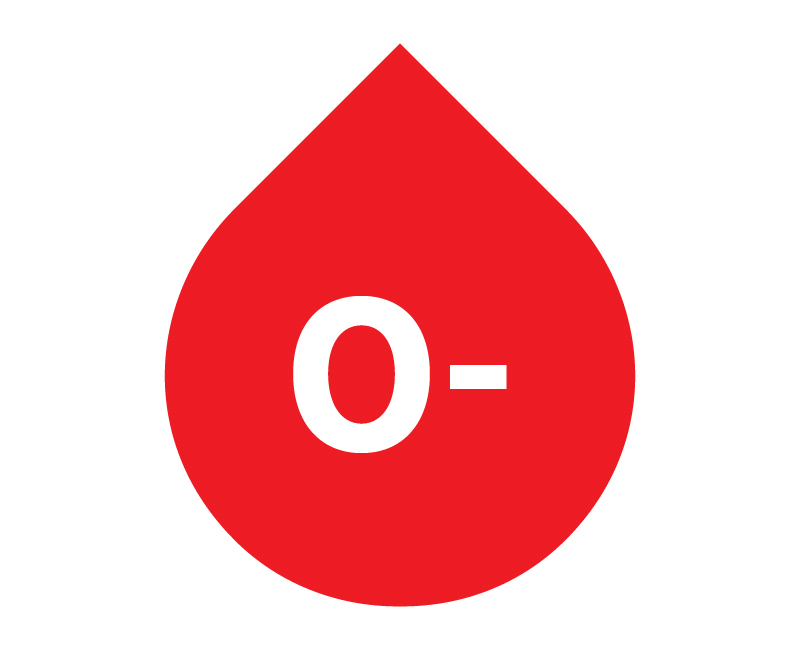 Blood Types_o Negative_blood Drop