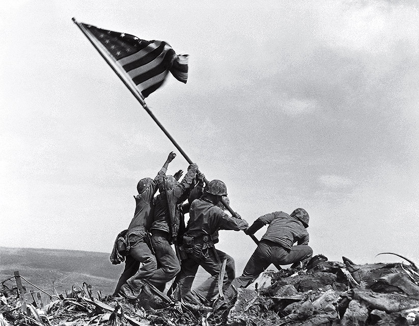 Time 100 Influential Photos Joe Rosenthal Flag Raising Iwo Jima 35