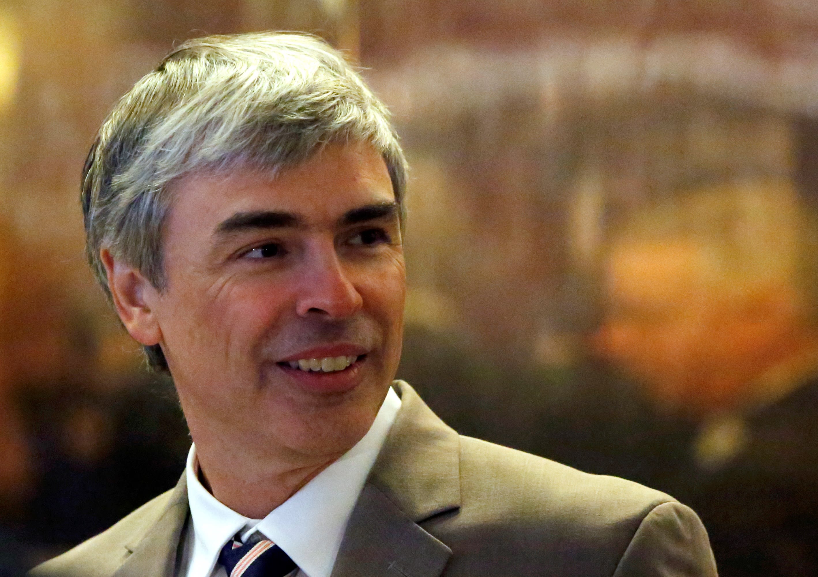 105220120 Larry Page Trump Tower Entrance