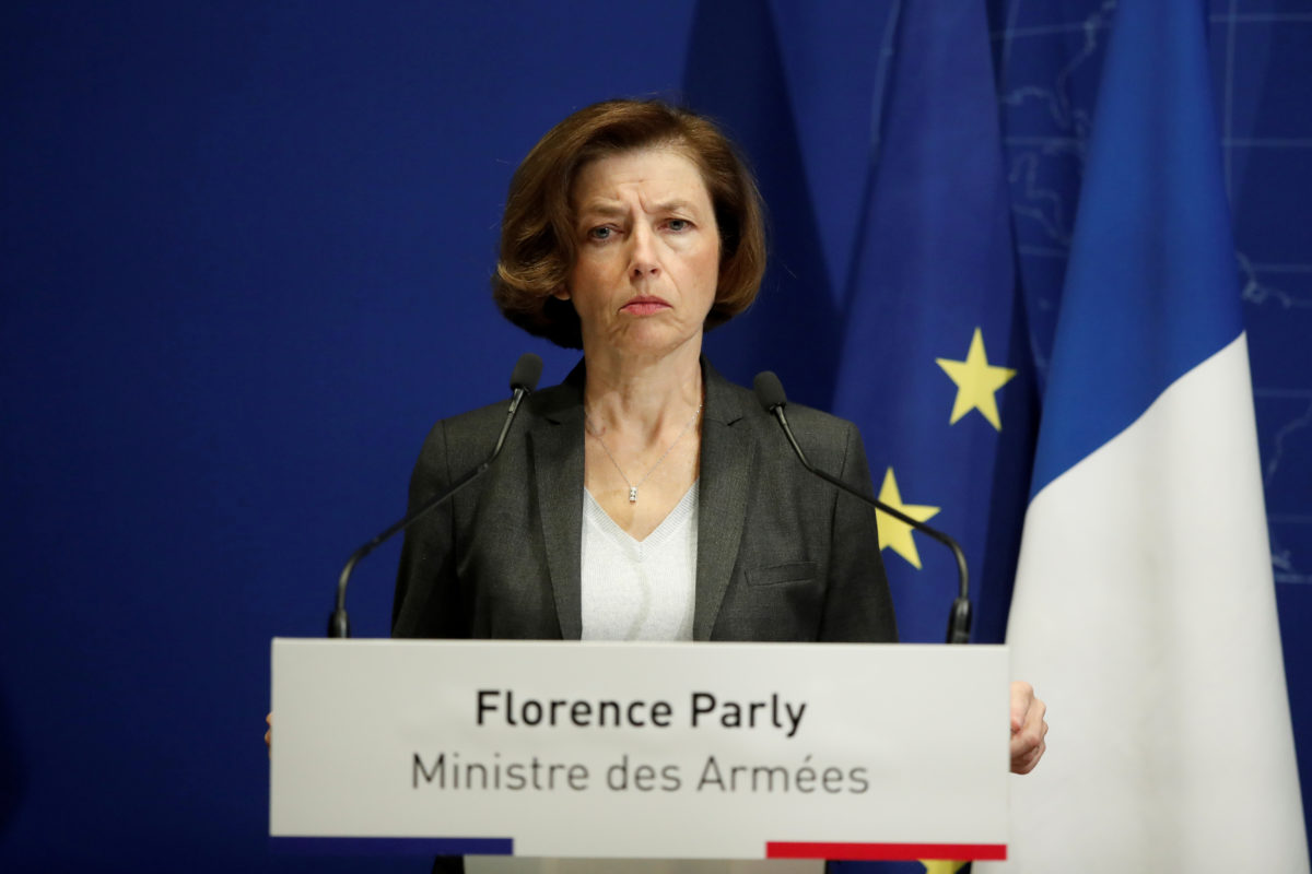 FILE PHOTO: French Armed Forces Minister Florence Parly During A News Conference In Paris