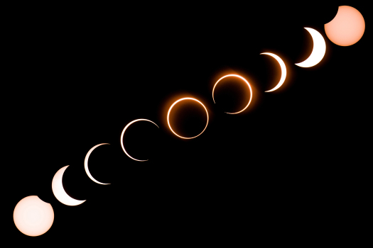 TOPSHOT MALAYSIA ASTRONOMY SOLAR ECLIPSE