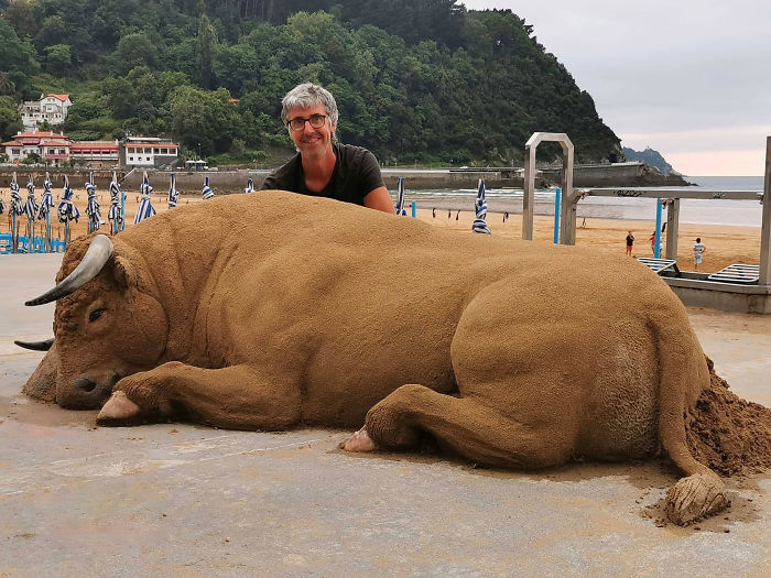 Sand Art Andoni Bastarrika 1