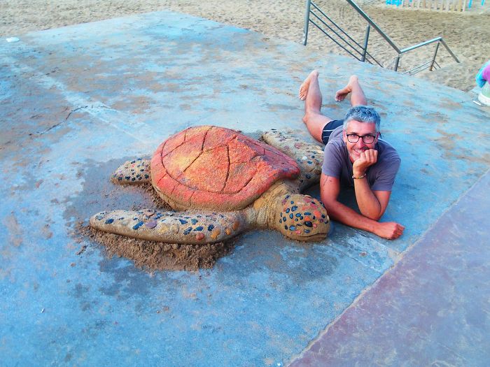 Sand Art Andoni Bastarrika 8