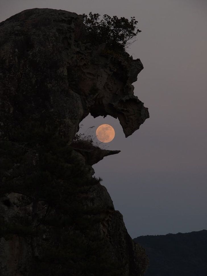 Do You See A Monster Trying To Eat The Moon?